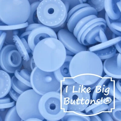 KAM Plastic Snaps: G70 Twilight-Size 20/T5-No Sew Snap Buttons DIY Crafts Blue - Image 1 of 4