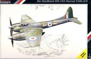 Special Hobby de Havilland DH.103 Avispón F. Mk.3/4 Modelo Equipo Construcción