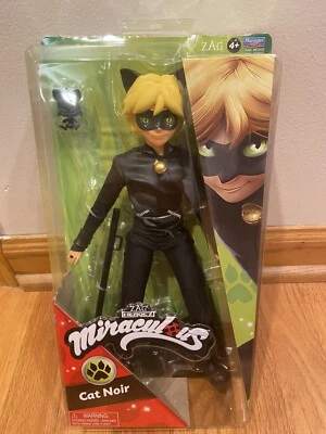 Miraculous Tales of Ladybug & Cat Noir: Muñeca Noir 10.5" Acción Tikki Plagg Mascota  Foto 1 de 4