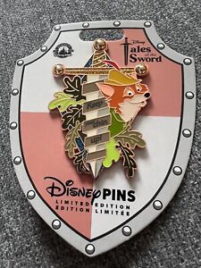 Disney Parks 2024 Pin Tales Of The Sword Collection Robin Hood Pin LE3000