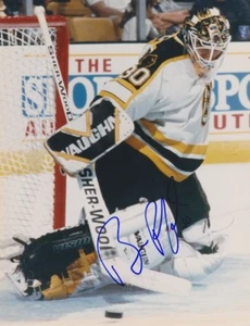 BILL RANFORD Signed BOSTON BRUINS 8X10 Photo w/COA #2 - Picture 1 of 1