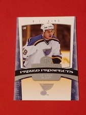 2006-07 Fleer Hot Prospects Prized Prospects #177 D.J. King RC #/1999 STL Blues