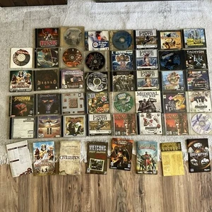 SMOKE ODOR PARTS ONLY Star Wars Star Craft Diablo Simcity CD Disk PC Game Lot - Picture 1 of 14
