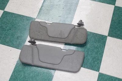 01-02 Silverado Graphite Overhead Roof Pair LH RH Sunvisor Sun Visor Shade OEM Foto 1 de 4