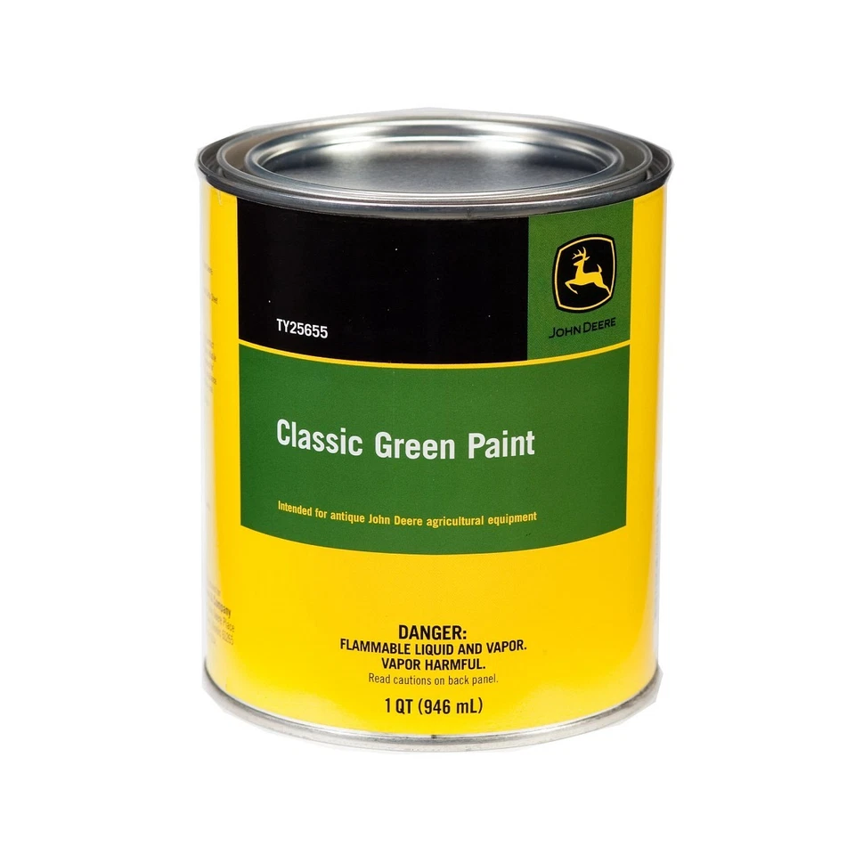 TY25655 - John Deere Classic Green Paint, 946 ml (1 Quart) - Image 1 of 1