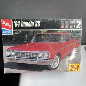 Kit Modelo Plástico AMT Ertl 6564 Escala 1/25 '64 Chevy Impala SS 2'n1 - Imagen 1 de 6