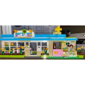 Lego Friends Retired Heartlake Vet Hospital Playset #3188 GUC w 4 minifigures