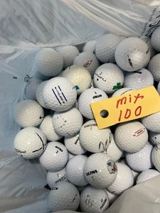 100 Mixed Golf Balls - Picture 1 of 3