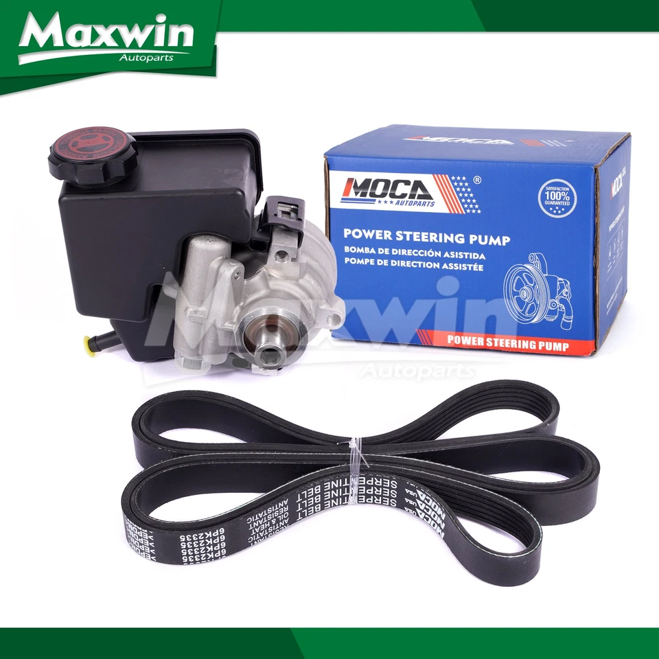 Bomba de dirección asistida con correa ajustada 03-04 Buick Regal Chevrolet Impala Pontiac 3,8 L Foto 1 de 4