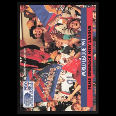 World League #2 1991 Pro Set WLAF Football Card NFL NM - Image 1 of 3