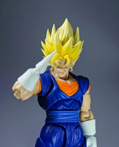 OC Toys 002 SHF Vegetto Super Saiyan SSJ Vegito 1/12 Yellow Head Sculpt Kit - Bild 1 von 5