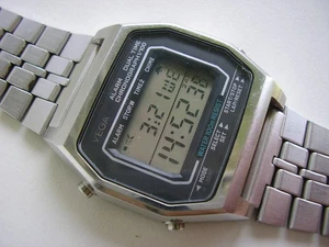 VEGA ADEC 9508-391764 (CITIZEN) VINTAGE LCD DIGITAL QUARTZ UHR. TEILE, REPARATUR - Bild 1 von 16
