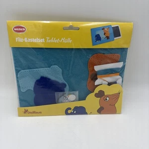 Wenco Filz-Bastelset Tablet-Hülle mit Maus und Elefanten Motiv - Bild 1 von 2