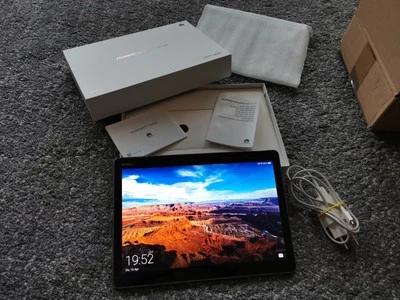 Tablet Huawei Mediapad M3 Lite Wlan Space Grey In OVP Fingerabdruck 4 Lautsprech - Bild 1 von 4