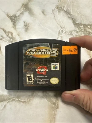 Tony Hawk's Pro Skater 3 (Nintendo 64 N64) Authentic Works - Image 1 of 3