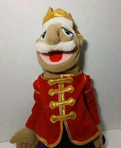 Melissa and Doug King Carl Castlehoff 16" Hand Puppet #3890 Plush No Stick - Foto 1 di 7