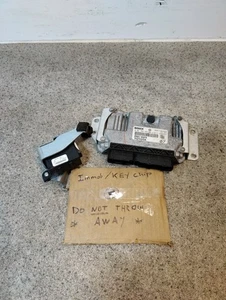 CITROEN C1 ECU KIT IMMOB TOYOTA AYGO PEUGEOT 107 89661-0H070 PETROL - Picture 1 of 9