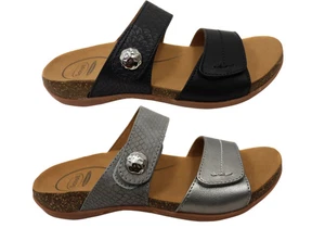 Womens Scholl Orthaheel Alisa Comfortable Supportive Slides Sandals - ModeShoesA - Imagen 1 de 24