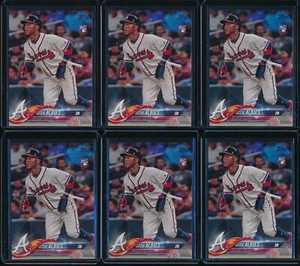 2018 Topps Series 1 Ozzie Albies 12 Base Card RC Lot #276 Rookie Atlanta Braves - Picture 1 of 4