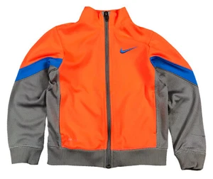Nike Dri-Fit Kids Athletic Full Zip Long Sleeve Training Sweatshirt Size 5  - Picture 1 of 9