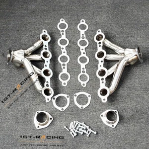 LS Swap Conversion Exhaust Headers For Chevrolet Corvette 4.8L 5.3L 5.7L 6.0L V8 - Picture 1 of 6