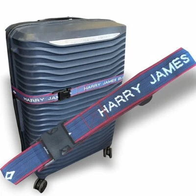 Personalisierte gewebte Gepäckbänder für Ihren Koffer auf Reisen - Bild 1 von 4