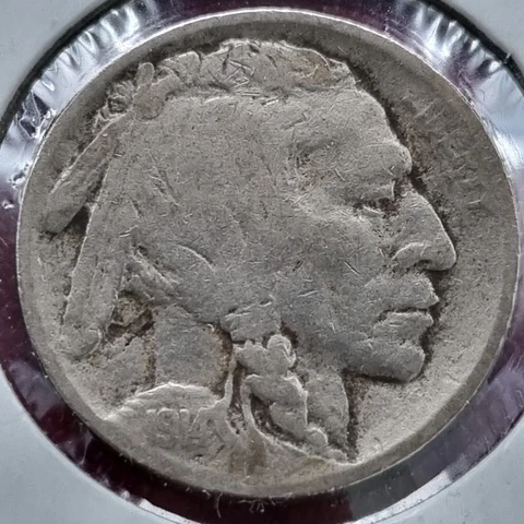 1914 S Buffalo Nickel 5c Better Grade #2789 Cover