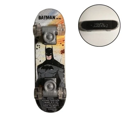DC Comics Young Justice Batman Fingerboard - Mini Skateboard Toy - Image 1 of 3