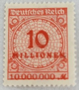 GERMANY ~ Deutrches Reich ~ 10 Milliones ~ Cancelled/Posted ~ c.1923 ~ C228 - Picture 1 of 6