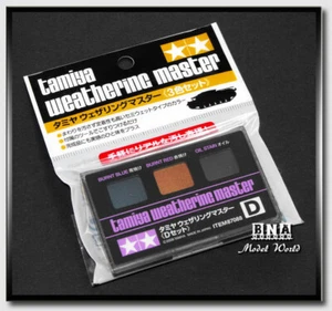 Tamiya Weathering Master D Set - Burnt Blue Red Oil Stain #87088 - Picture 1 of 1