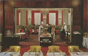 Clift Hotel French Room Restaurant San Francisco California postcard KP1 - Picture 1 of 2