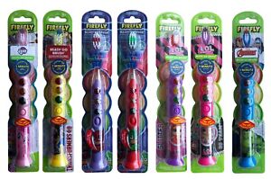 Firefly Surprise Ready Go Brush Light Up Timer Battery Toothbrush LOL PJMASKS 3+