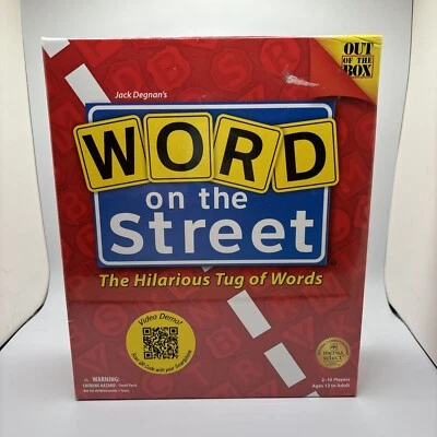 Word On The Street Board Game, The Hilarious Tug Of Words New In Box - Sealed - Image 1 of 4