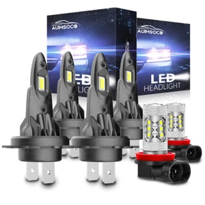 Kits de 6 faros LED 6000K + faros antiniebla para Mercedes-Benz E350 E320 E550 - Imagen 1 de 17