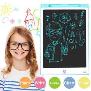 ??12" LCD Writing Tablet Magic Drawing Pad Doodle Board Kids Preschool Education
