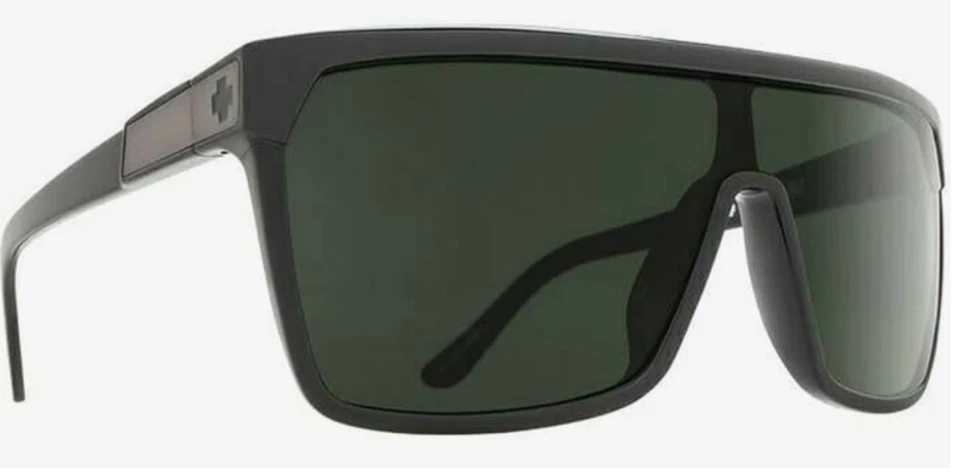 Spy Optic Flynn Sunglasses Matte Black Frame/Grey 670323340129* - Image 1 of 1