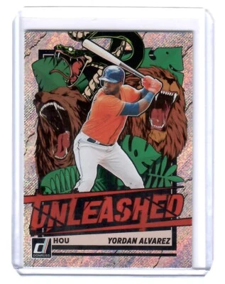 Yordan Alvarez 2021 Donruss Unleashed Diamond #UNL1 Astros - Image 1 of 3