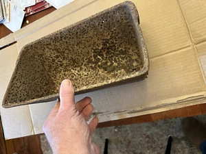 Unusual Vintage Webster Wall-Mount Cast Iron Feeding Trough - Farm Animals - Picture 1 of 9