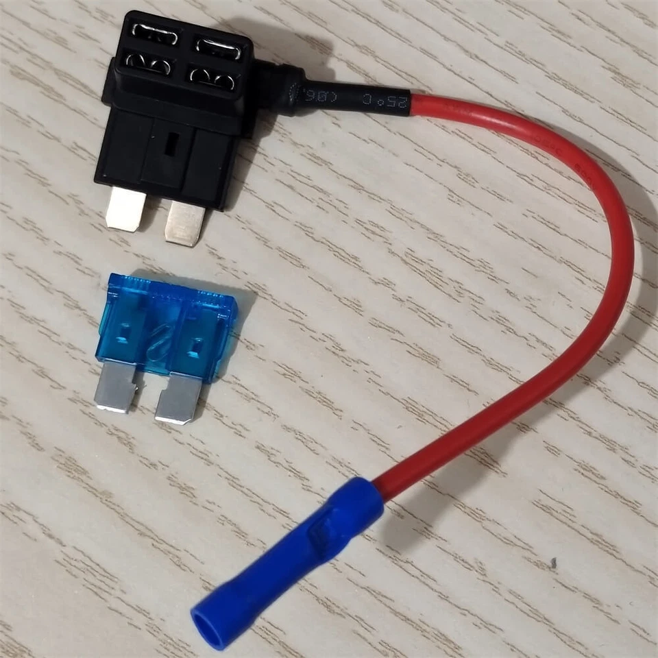 20 Sets 15Amp Standard ATC/ATO Blade Fuse 12V Car Add-a-circuit Fuse Tap Adapter - Image 1 of 4