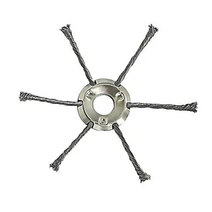 Steel Wire Grass Trimmer Head Replace Kits Lawn Mower Weeding Head Brush Cutter - Picture 1 of 17
