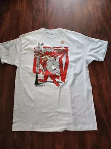 VINTAGE HANES BEEFY-T TEE SHIRT UNLV RUNNIN' REBELS MADE IN USA 99% COTTON... - Picture 1 of 14