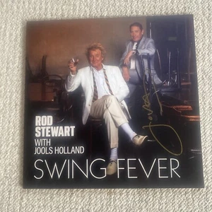Rod Stewart & Jools Holland - SWING FEVER VINYL LP SIGNED BY JOOLS - BRAND NEW - Picture 1 of 3