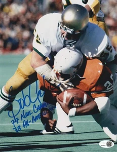 BOB GOLIC NOTRE DAME FIGHTING IRISH 77 NATL CHAMPS / 78 AA  JSA SIGNED 8x10 - Picture 1 of 1