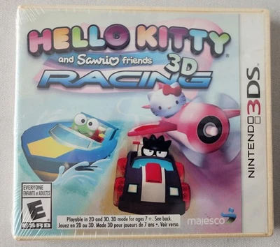 Hello Kitty and Sanrio Friends: 3D Racing - Nintendo 3DS - Sealed, Case Yellowed - Image 1 of 3