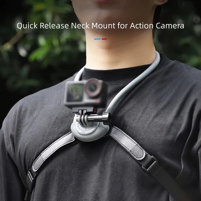 Neck Bracket for Insta360 GO Lightweight Camera Mount for Stable Hands Use - Image 1 of 4