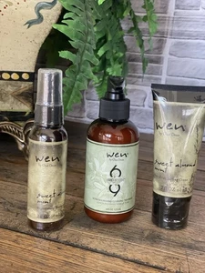 WEN by Chaz Dean 6/13, Sweet Almond Mint Chaz Dean Hair Care Products BUNDLE - Bild 1 von 2