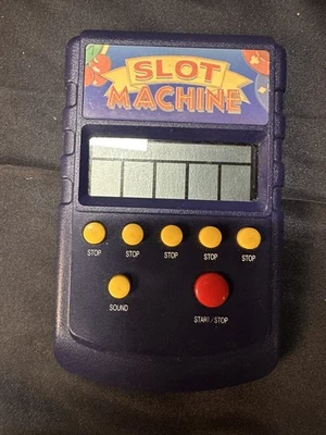 Máquina tragamonedas Radio Shack 60-2696 portátil juego electrónico bolsillo casino sin probar Foto 1 de 4