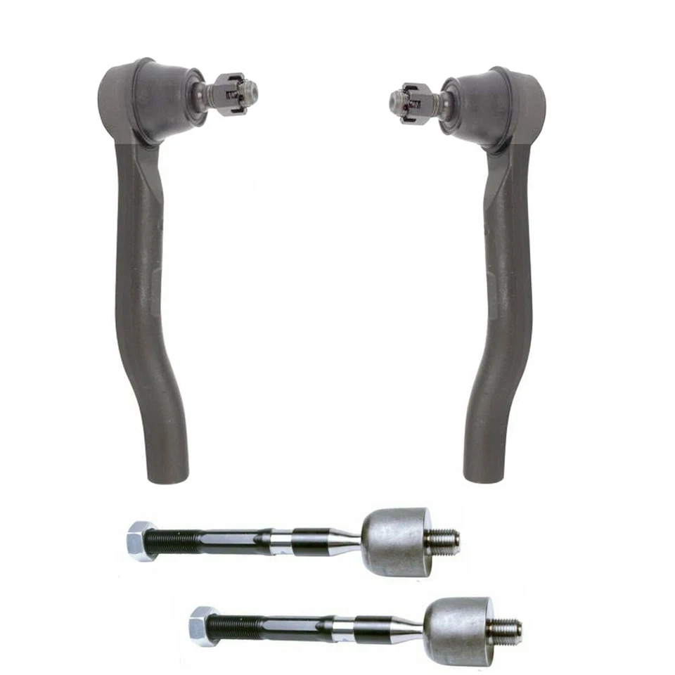 4PC Inner/Outer Tie Rod Ends FITS 2.0L 3.5L 13-17 Honda Accord 15-20 Acura TLX - Image 1 of 1