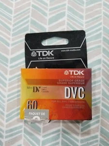 Videocámaras digitales TDK Cassette DVC Mini DV de grado superior nuevas - Imagen 1 de 5
