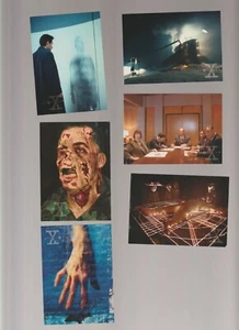Lot of 6 X-Files TV show trading cards Pub.1996 Topps - Picture 1 of 2